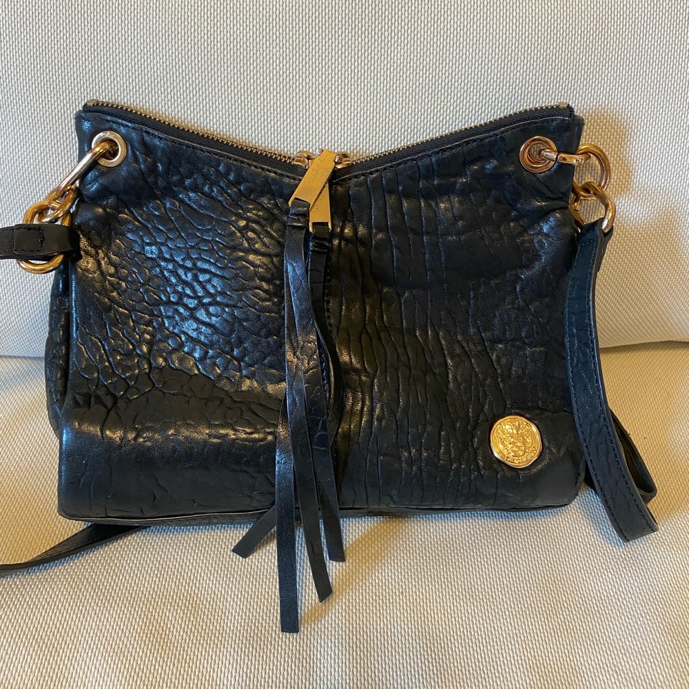 Unique two zipper bag